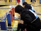 スタート間近の緊張…