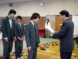 表彰式 高校の部